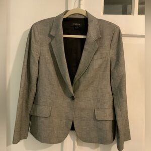Talbots Classic Glen Plaid Blazer - 14 Petite